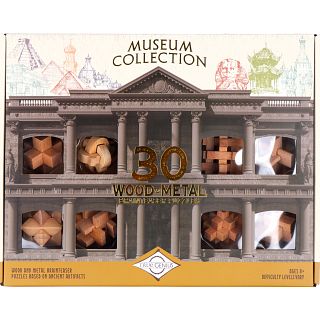 Museum Collection - 30 Wood and Metal Puzzles - for just $29.99! 
