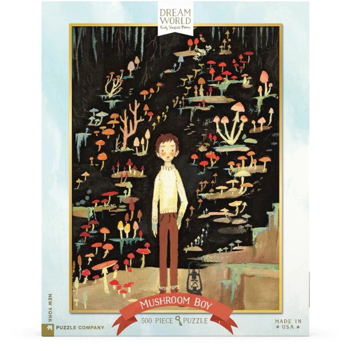 Mushroom Boy 500 Piece Jigsaw Puzzle NYPC - for just $22.99! 