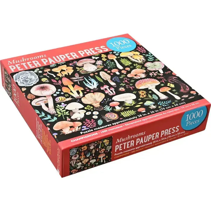 Mushrooms 1000 Piece Jigsaw Puzzle Peter Pauper - for just $19.99! 