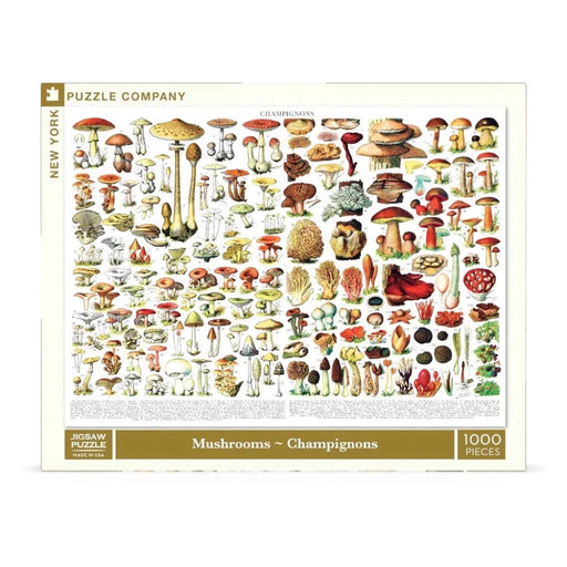 Mushrooms ~ Champignons 1000 Piece Jigsaw Puzzle NYPC - for just $24.99! 