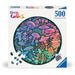 Mushrooms "Circle of Colors" 500 Piece Round Jigsaw Puzzle Ravensburger - for just $19.99! 