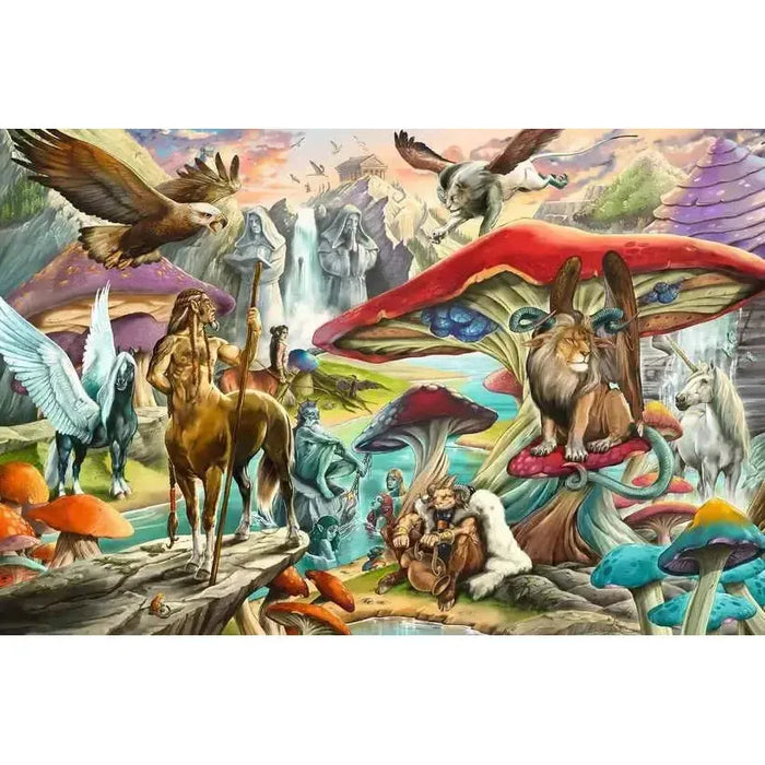 Mushrooms & Myths 5000 Piece Jigsaw Puzzle Ravensburger - for just $109.99! 