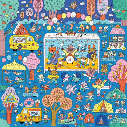 Music Festival Search & Find 500 Piece Jigsaw Puzzle Mudpuppy - for just $17.99! 