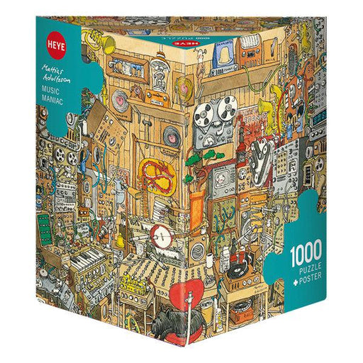 Music Maniac 1000 Piece Jigsaw Puzzle Heye - for just $29.99! 