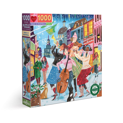 Music in Montreal 1000 Piece Jigsaw Puzzle eeBoo - for just $26.99! 