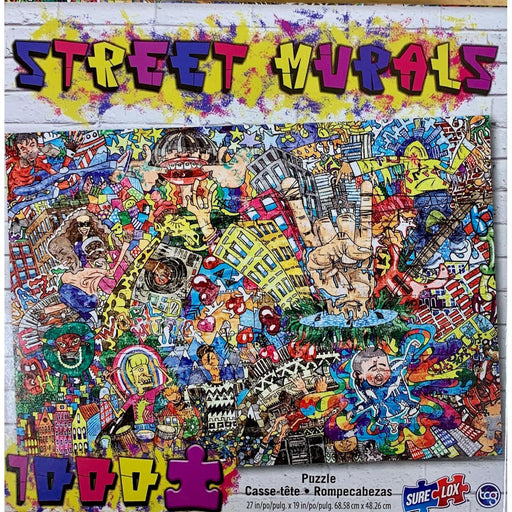 Musical Graffiti Street Murals 1000 Piece Jigsaw Puzzle Sure Lox - for just $14.99! 