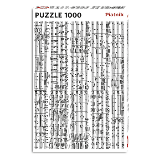 Musical Notes 1000 Piece Jigsaw Puzzle Piatnik - for just $24.99! 