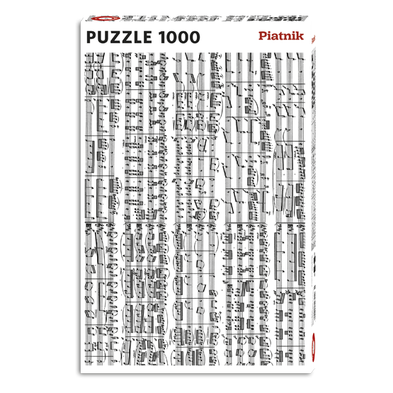 Musical Notes 1000 Piece Jigsaw Puzzle Piatnik - for just $24.99! 