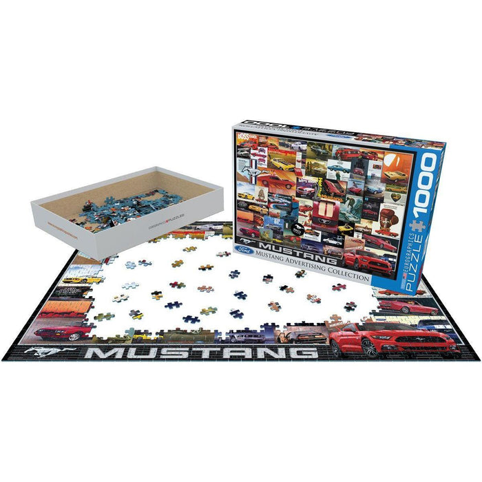 Mustang Advertising Collection 1000 Piece Jigsaw Puzzle Eurographics - for just $21.99! 