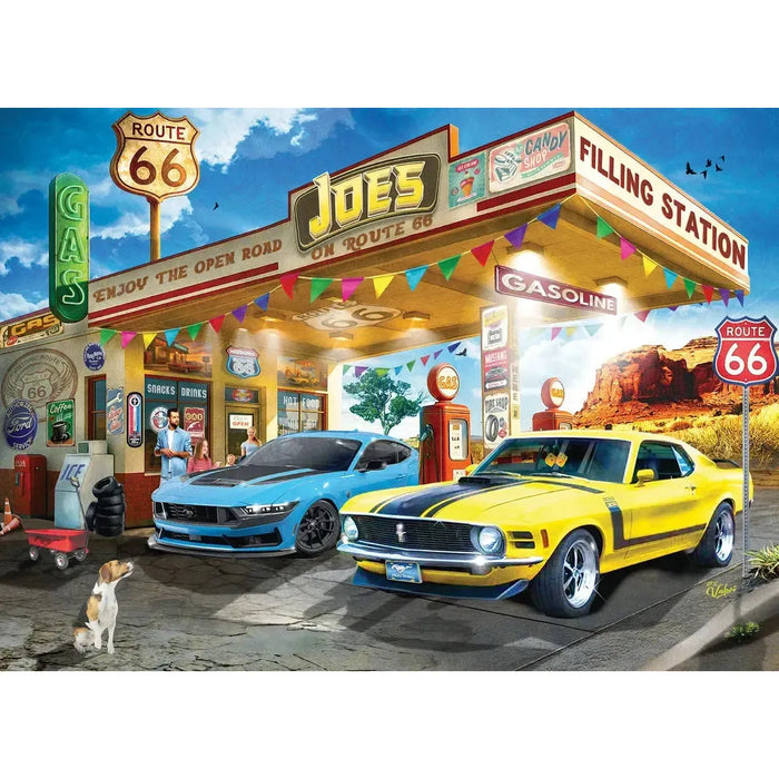 Mustang Boss vs Dark Horse Ford 1000 Piece Jigsaw Puzzle Eurographics - for just $21.99! 