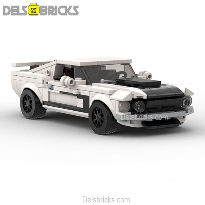 Boss 302 Classic Muscle Car Building Block Toys (Lego-Compatible Minifigures) - Premium Minifigures - Just $24.99! Shop now at Retro Gaming of Denver
