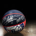 Dikembe Mutombo Autographed Philadelphia 76ers Spalding Basketball with Hall of Fame Inscription - for just $299.99! 