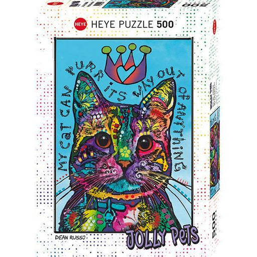 My Cat Can Purr 500 Piece Jigsaw Puzzle Heye - for just $19.99! 