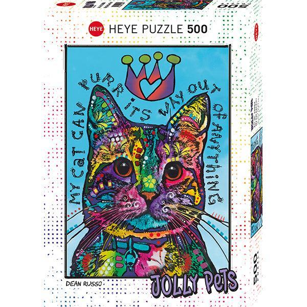 My Cat Can Purr 500 Piece Jigsaw Puzzle Heye - for just $19.99! 