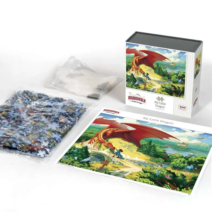 My Little Dragon 500 Piece Jigsaw Puzzle Boardwalk - for just $21.99! 