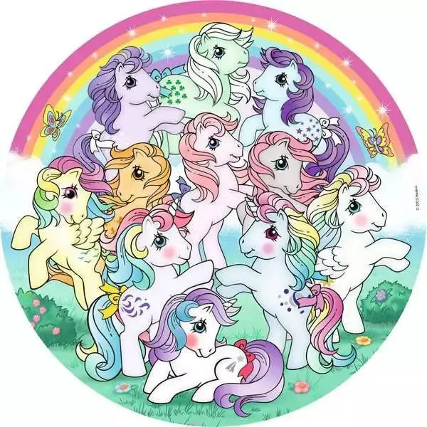 My Little Pony 500 Piece Round Jigsaw Puzzle Ravensburger - for just $19.99! 