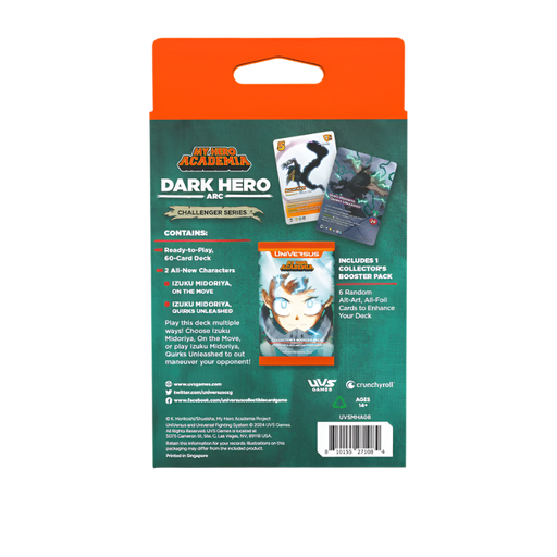 UniVersus: My Hero Academia: Dark Hero Arc Challenger Series - for just $14.99! 