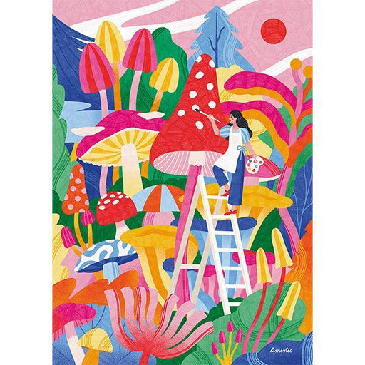 Mycology Whimsy 500 Piece Jigsaw Puzzle Holiyay - for just $24.99! 