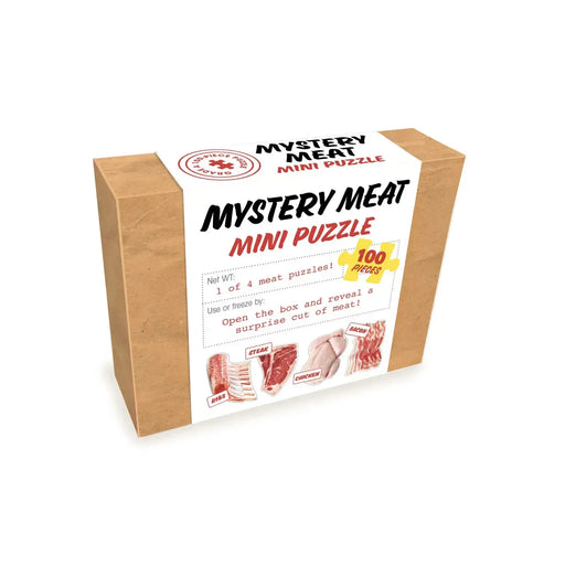 Mystery Meat 100 Piece Mini Jigsaw Puzzle Chronicle - for just $9.99! 