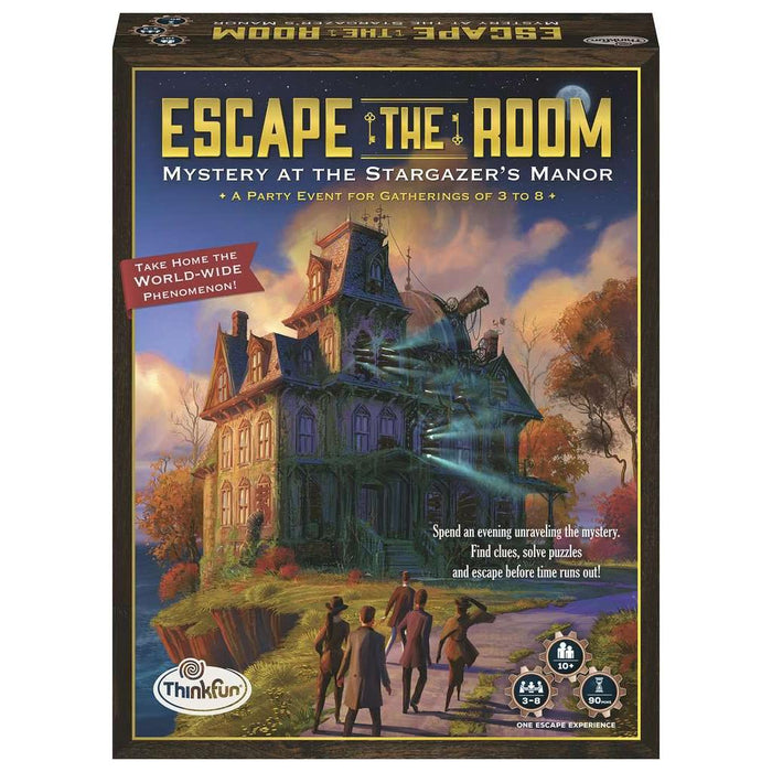 Mystery at the Stargazer's Manor - Escape the Room Game - Ravensburger - for just $29.99! 