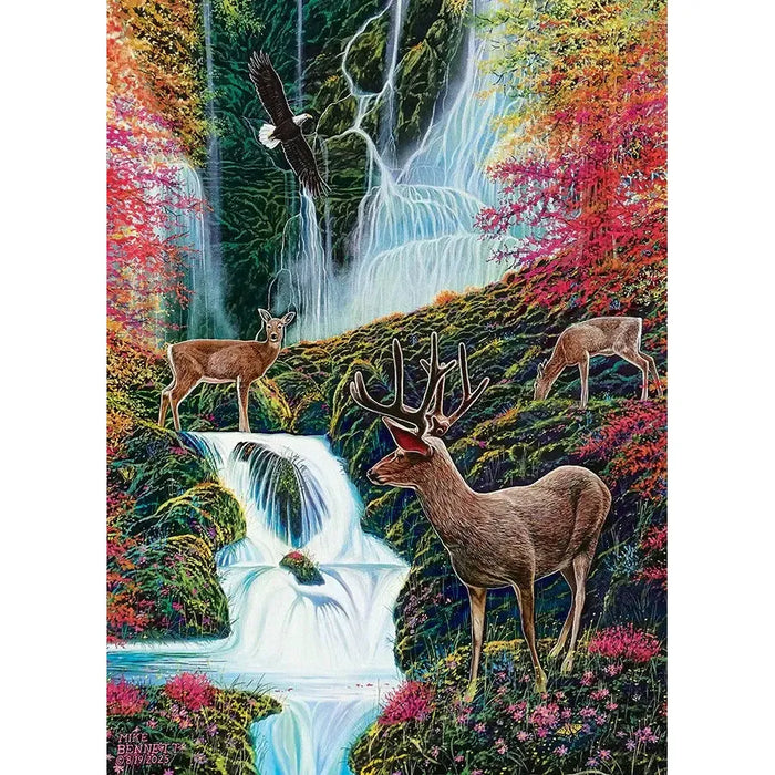 Mystic Forest 500 Piece Jigsaw Puzzle Cobble Hill - for just $17.99! 