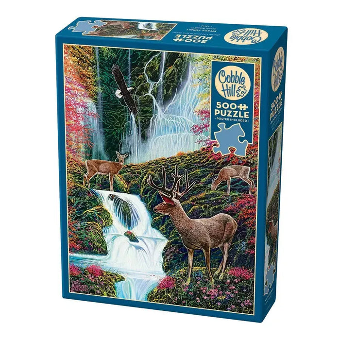 Mystic Forest 500 Piece Jigsaw Puzzle Cobble Hill - for just $17.99! 