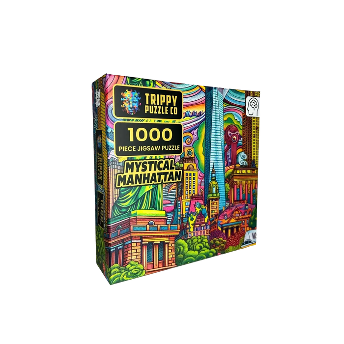 Mystical Manhattan 1000 Piece Jigsaw Puzzle Trippy - for just $19.99! 
