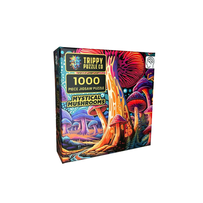 Mystical Mushrooms 1000 Piece Jigsaw Puzzle Trippy - for just $19.99! 