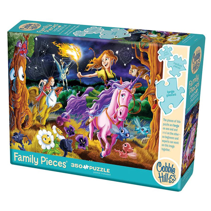 Mystical World 350 Piece Family Jigsaw Puzzle Cobble Hill - for just $17.99! 