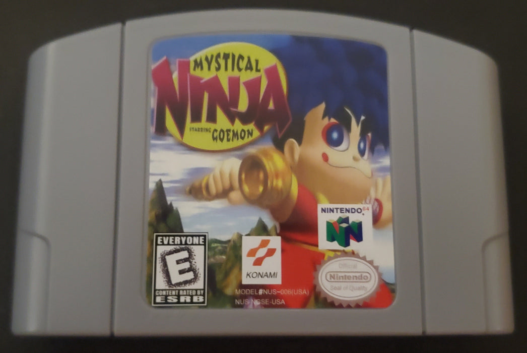 Mystical Ninja Starring Goemon N64 Nintendo 64 Video Game Cartridge - for just $22.99! 