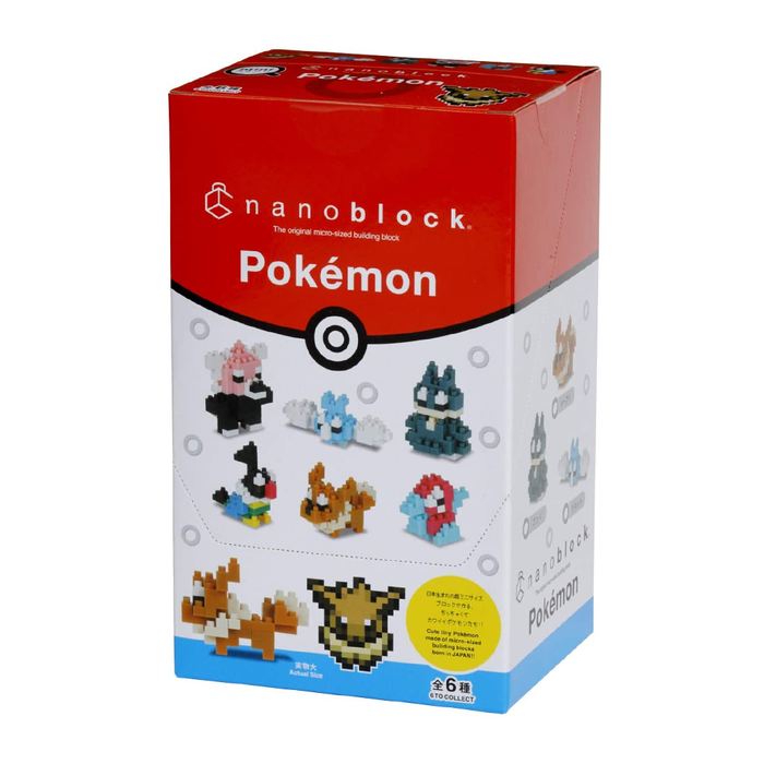 Nanoblock: Mininano Series: Pokemon (Normal Type) Set 1 Box of 6 - for just $35.99! 