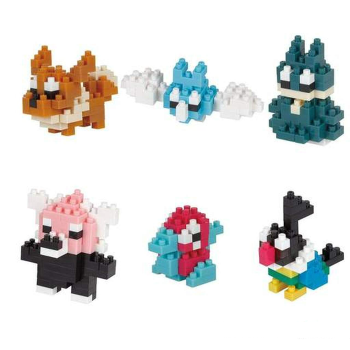Nanoblock: Mininano Series: Pokemon (Normal Type) Set 1 Box of 6 - for just $35.99! 
