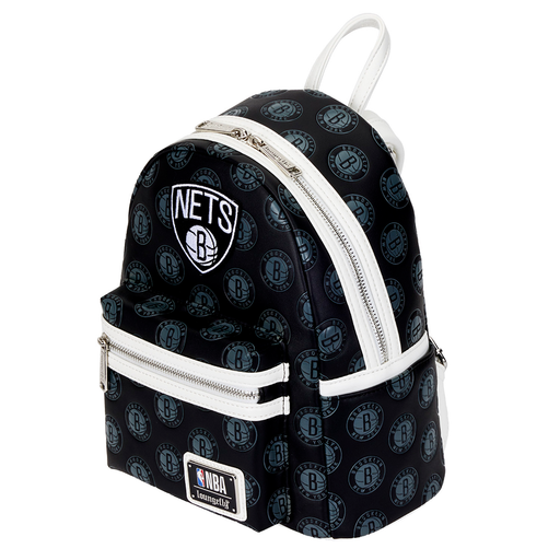 Loungefly: NBA Brooklyn Nets Debossed Logo Mini Backpack - for just $80! 