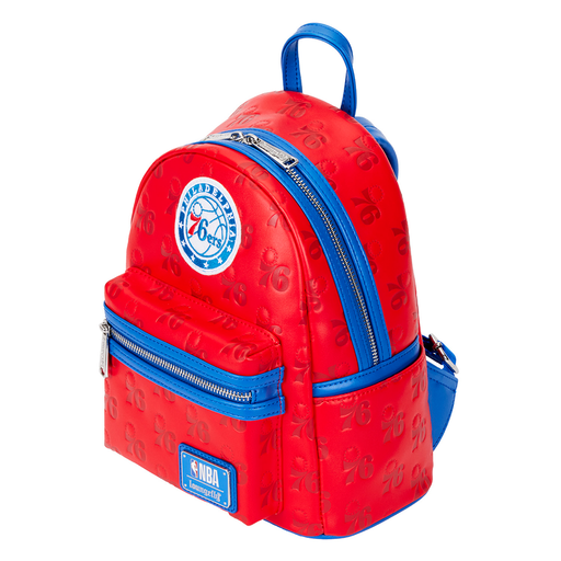 Loungefly: NBA Philly 76ers Debossed Logo Mini Backpack - for just $80! 