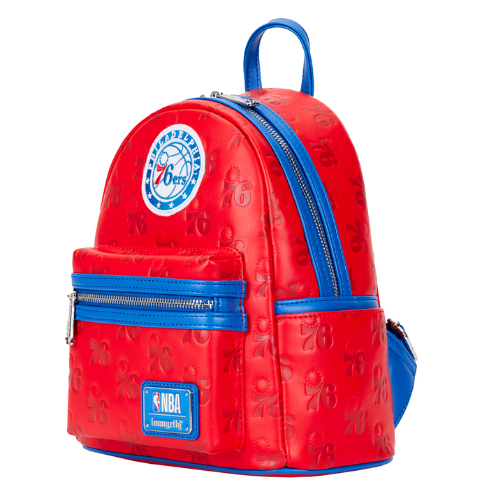 Loungefly: NBA Philly 76ers Debossed Logo Mini Backpack - for just $80! 