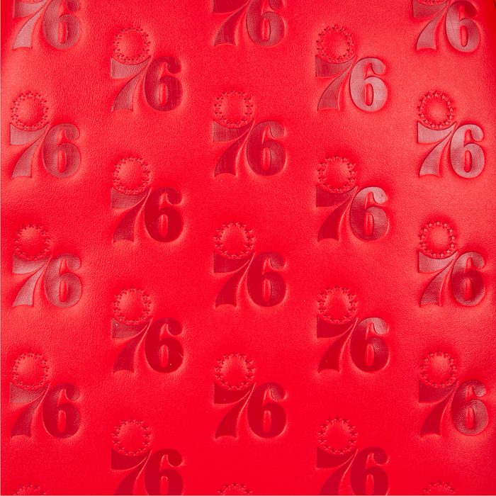 Loungefly: NBA Philly 76ers Debossed Logo Mini Backpack - for just $80! 