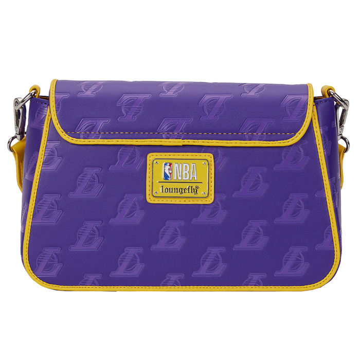 Loungefly: NBA LA Lakers Debossed Logo Cross Body Bag - for just $70! 