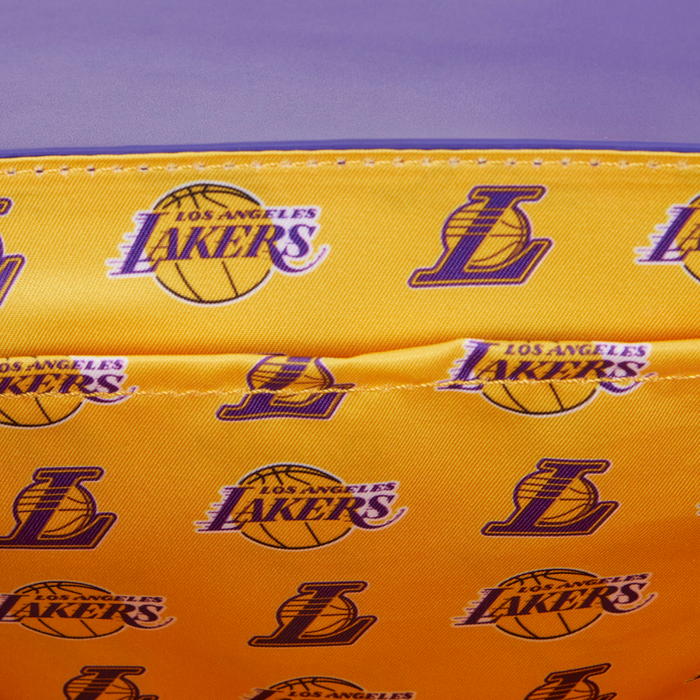 Loungefly: NBA LA Lakers Debossed Logo Cross Body Bag - for just $70! 