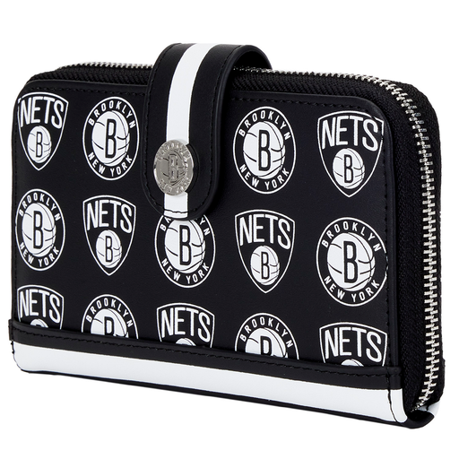 Loungefly: NBA Brooklyn Nets Logo Wallet - for just $45! 