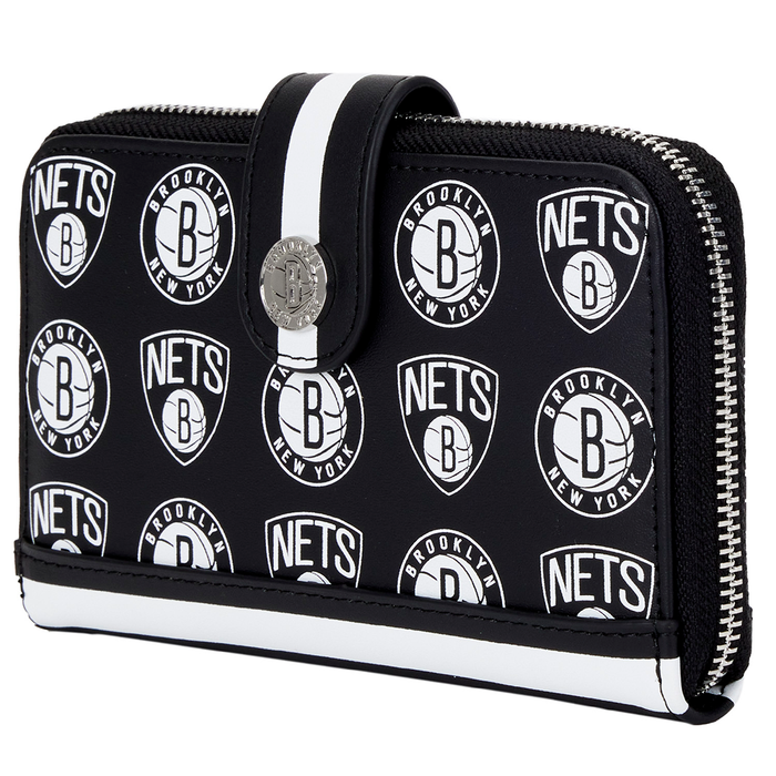 Loungefly: NBA Brooklyn Nets Logo Wallet - for just $45! 