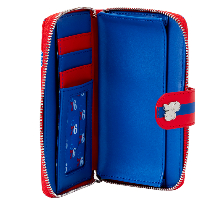 Loungefly: NBA Philly 76ers Logo Wallet - for just $45! 