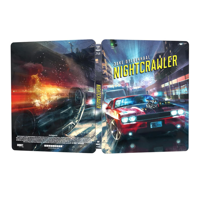 Nightcrawler - Limited Edition Steelbook (4K Ultra HD + Blu-ray) - for just $44.99! 