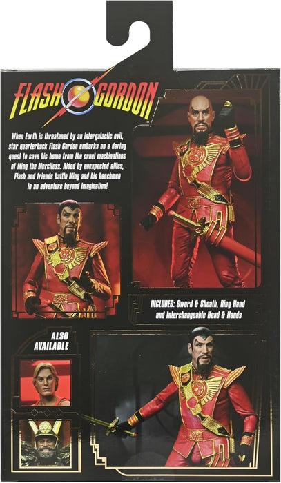 NECA Action Figure: Flash Gordon - Ultimate Ming - Red Military Outfit - for just $34.99! 