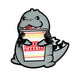 Nissin® Cup Noodles® x Godzilla Enamel Pin 1.5" - Noodle Rampage - for just $13.99! 