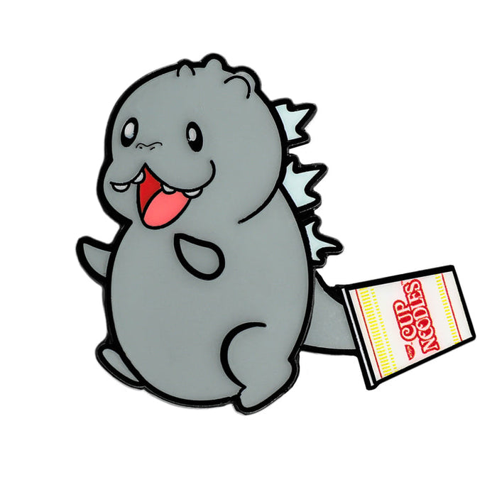 Nissin® Cup Noodles® x Godzilla Enamel Pin 1.5" - Mine - for just $13.99! 