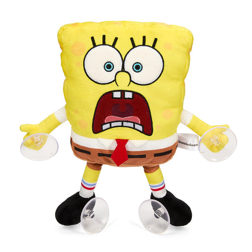 Phunny Plush: SpongeBob SquarePants - Window Clinger 8" - Scared SpongeBob - for just $16.99! 