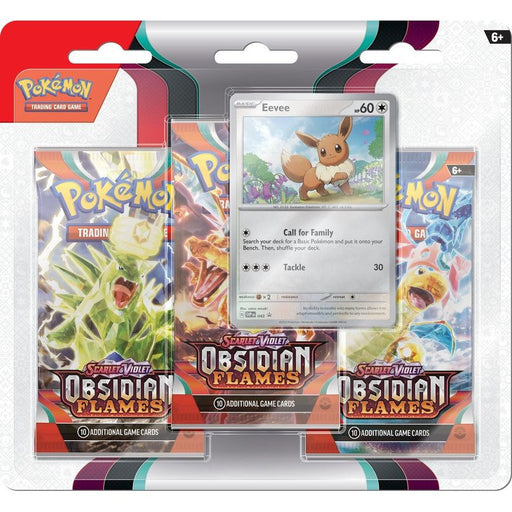 Pokemon: Obsidian Flames 3-Pack Blister - Just $11.95! Shop now at Retro Gaming of Denver