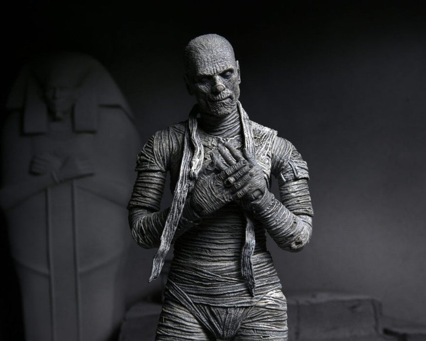 NECA Universal Monsters: Ultimate Mummy (Black & White) - for just $44.99! 