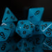 Neon Blue Acrylic Dice Set - Just $9.99! Shop now at Retro Gaming of Denver