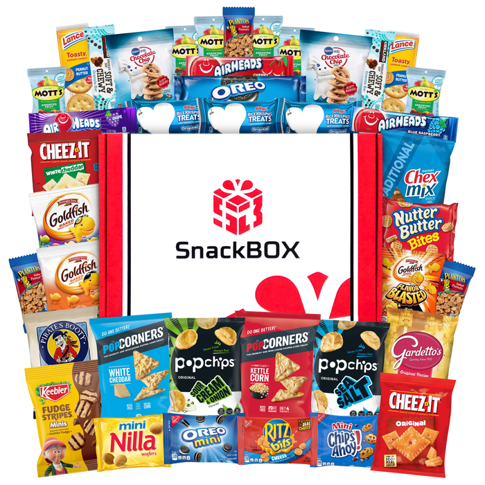 College Care Packages | Candies, Chips, and Cookies Assortment Care Package (40 Snacks) - for just $39.99! 
